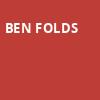 Ben Folds, Higher Ground, Burlington